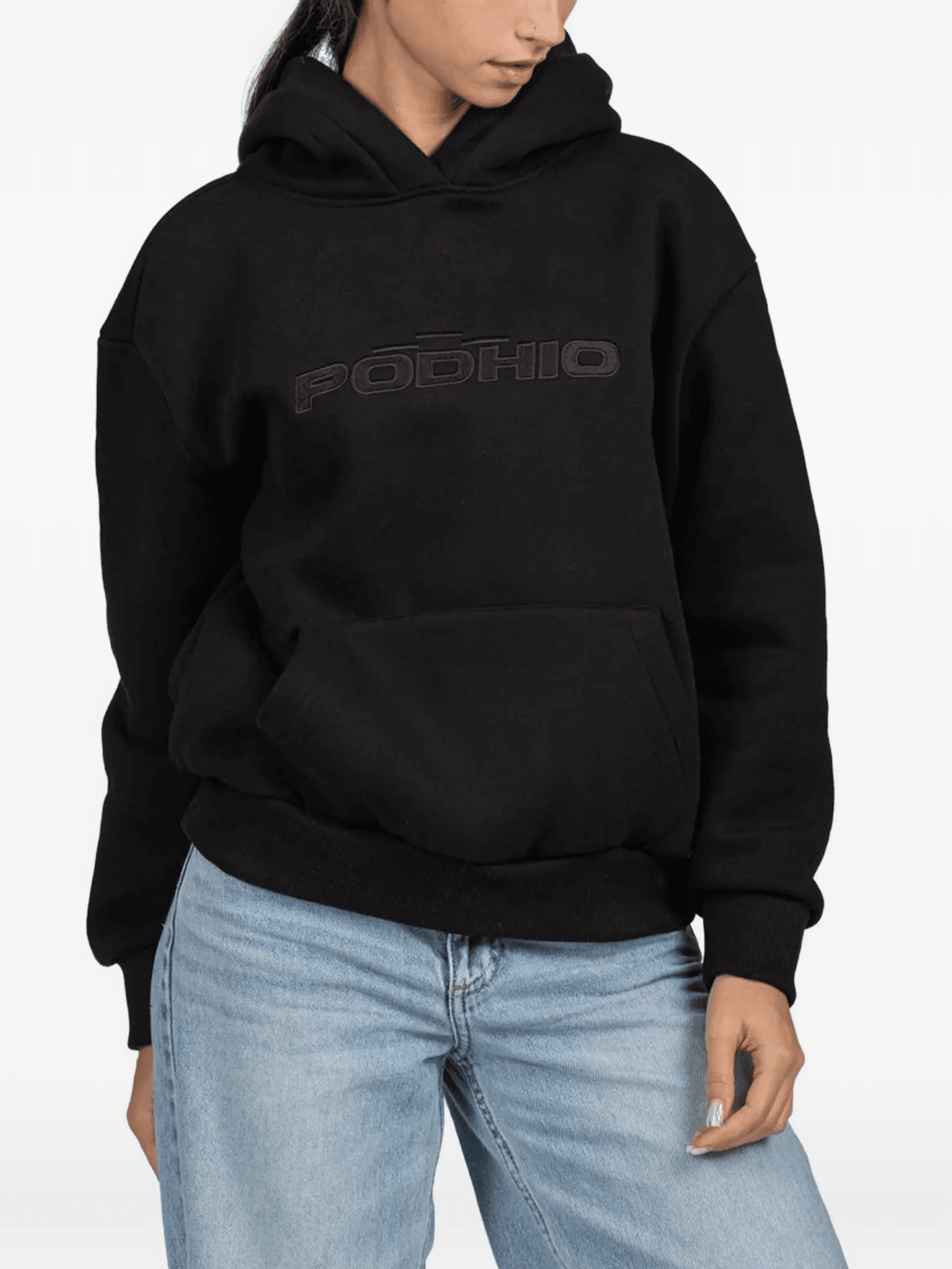 logo hooded sweatshirt - Image 1