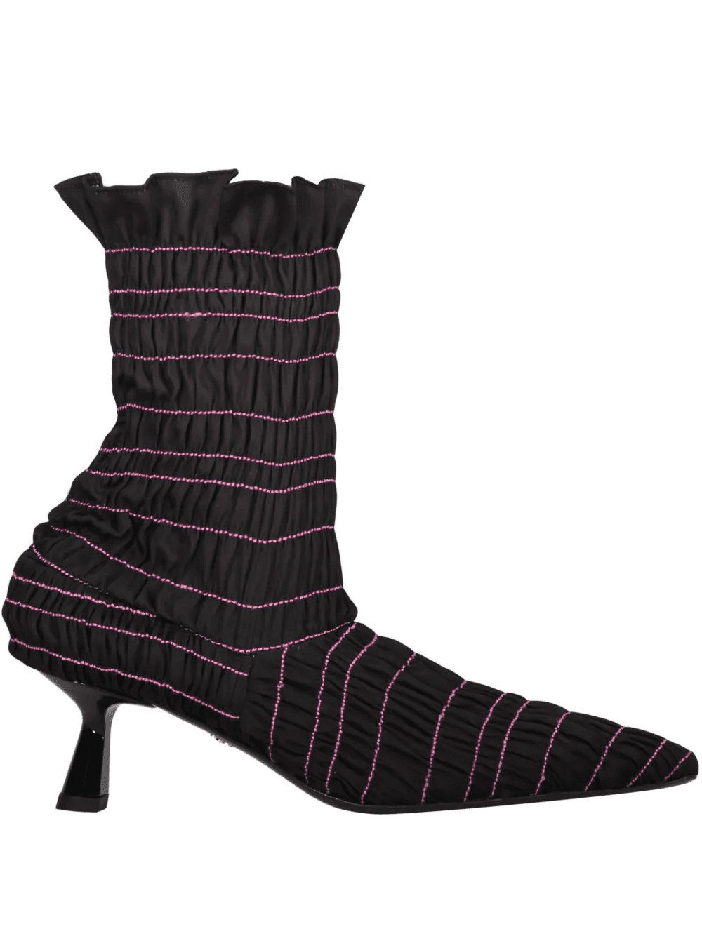 ruffle-detail ankle boots - Image 1