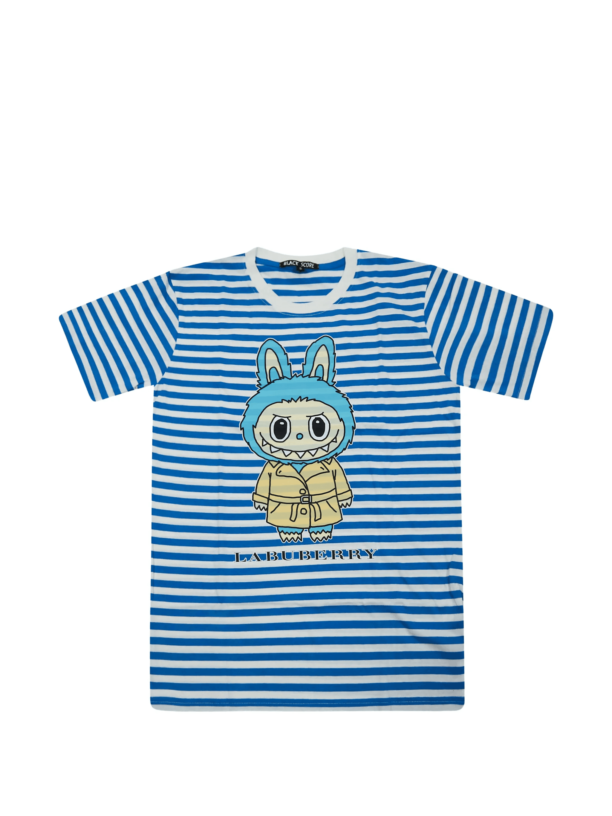 striped graphic T-shirt - Image 1