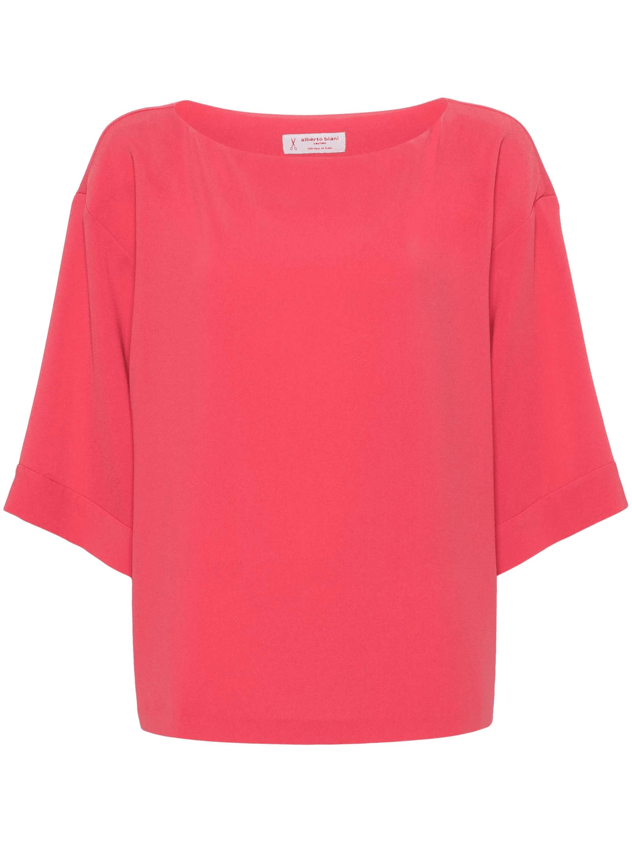 boat-neck cady blouse - Image 1