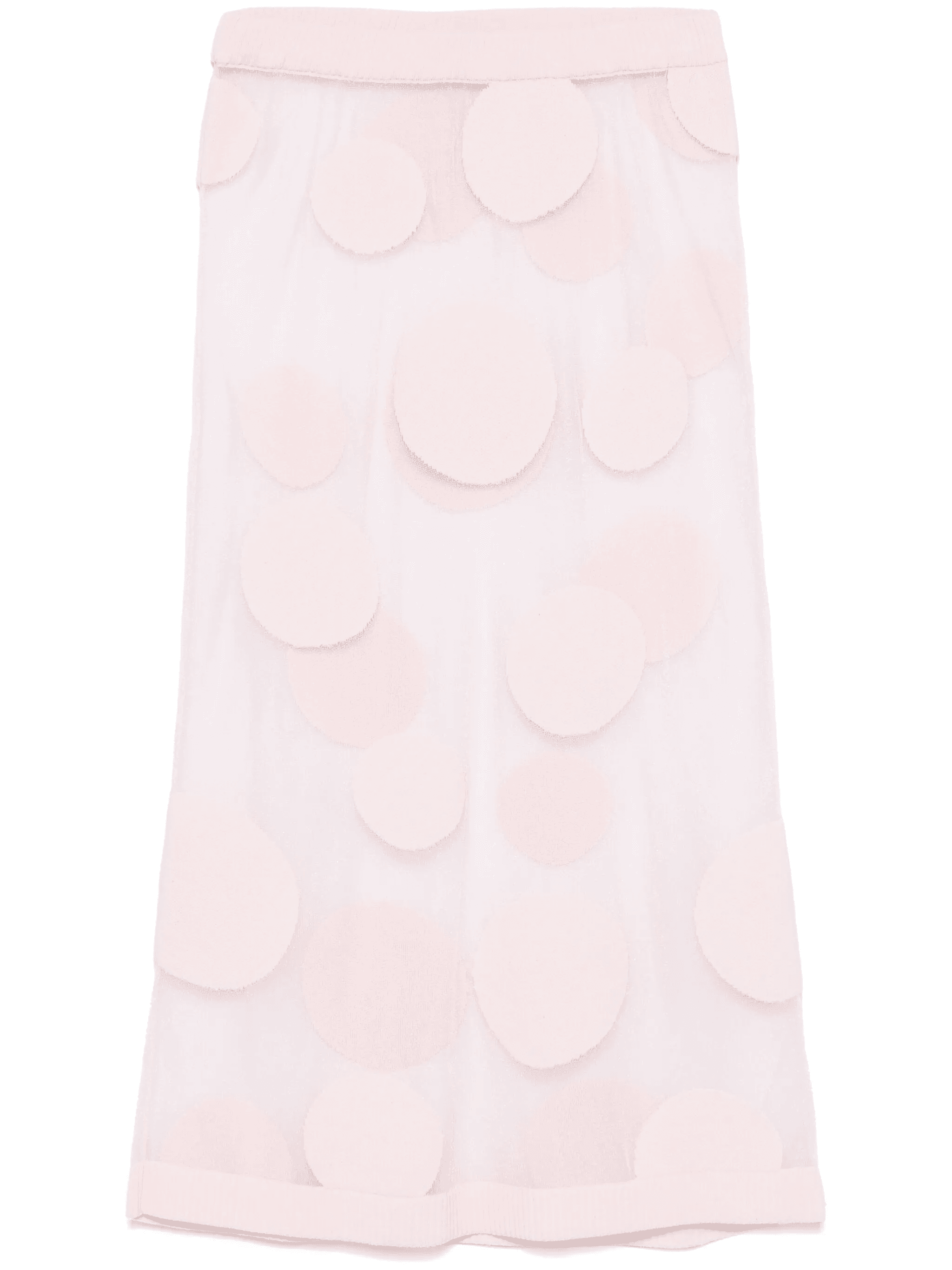 polka-dot midi skirt - Image 1
