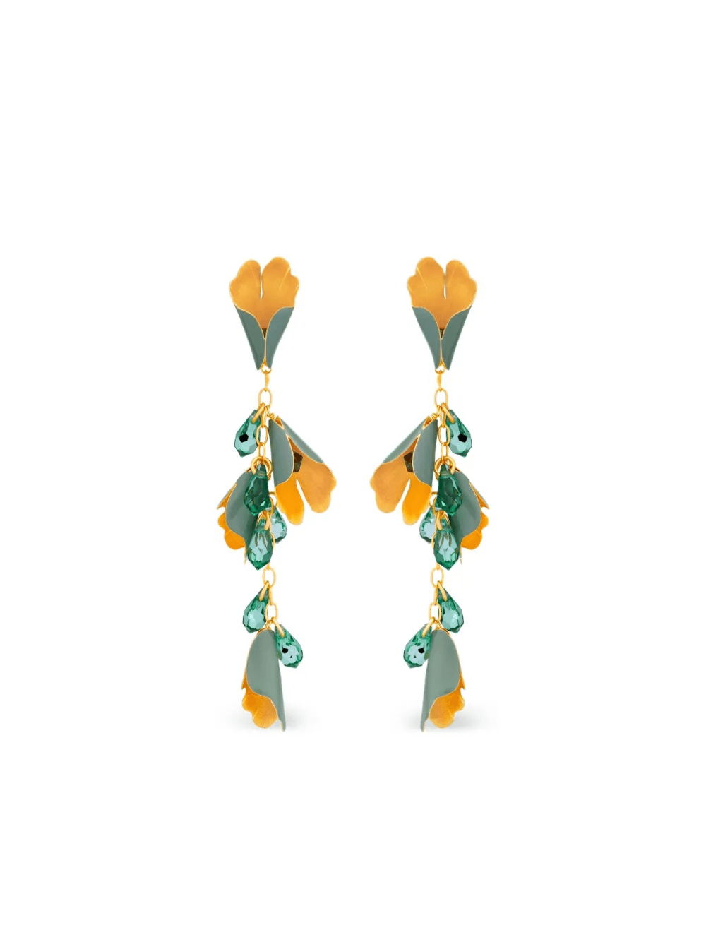Bellflower drop earrings - Image 1