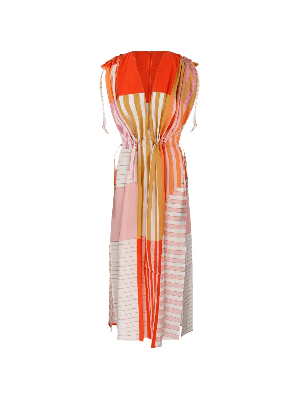 Ziggy Riviera striped patchwork dress - Image 1