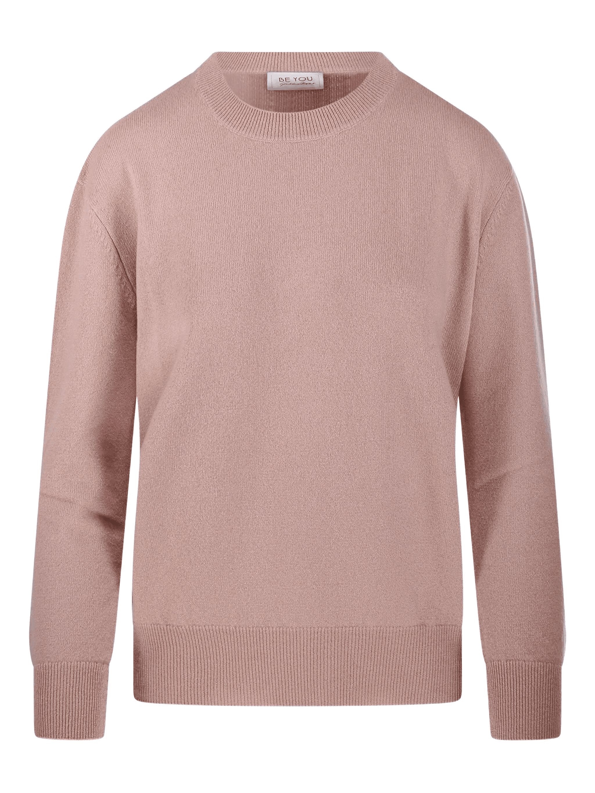 round-neck cashmere sweater - Image 1