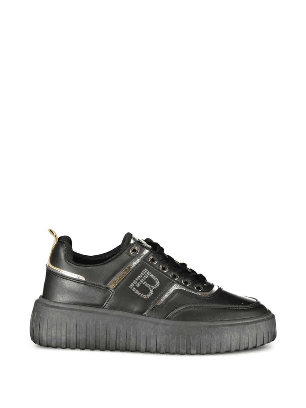 logo-embellished platform sneakers - Image 1