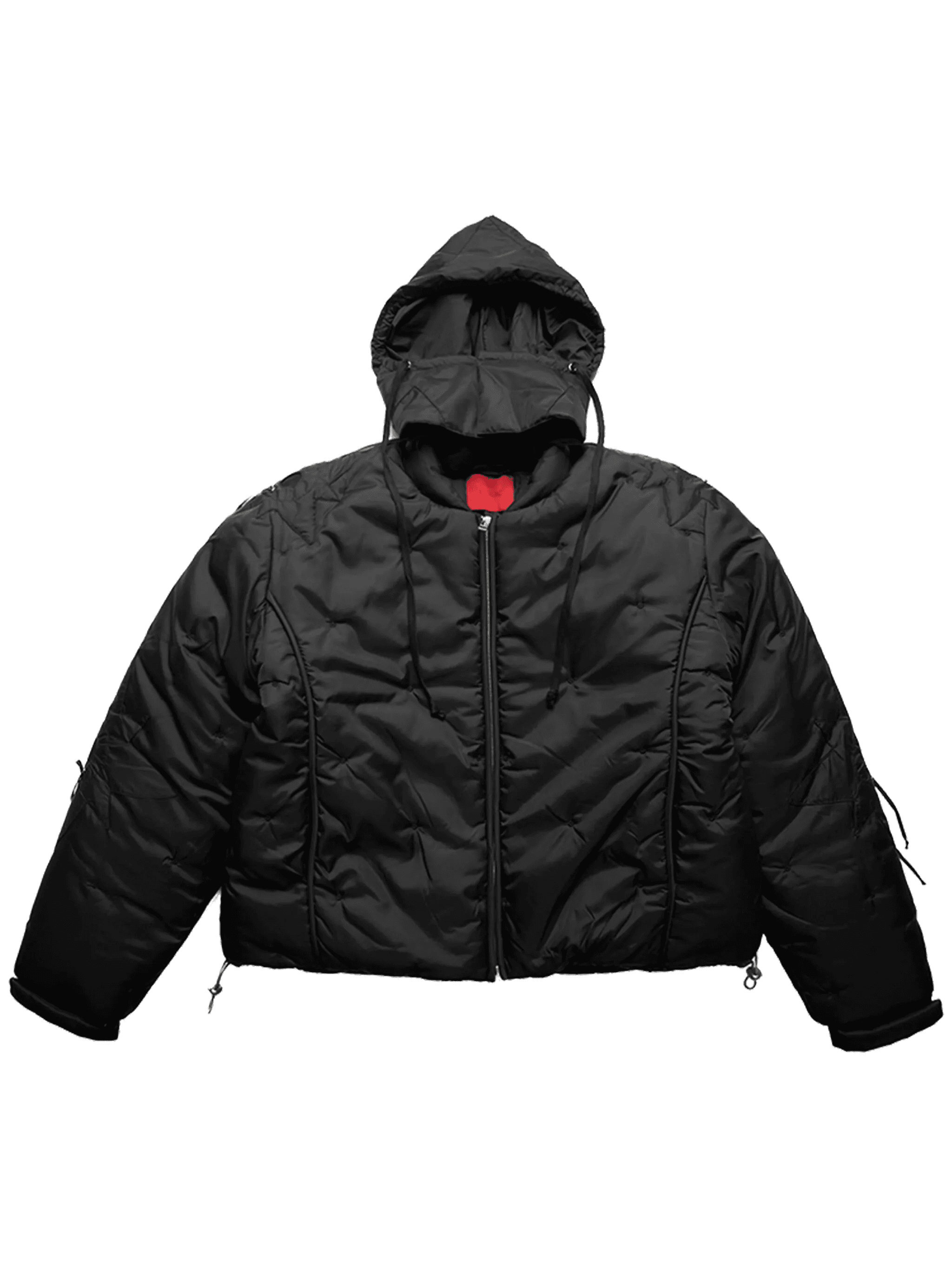 Flower puffer jacket - Image 1