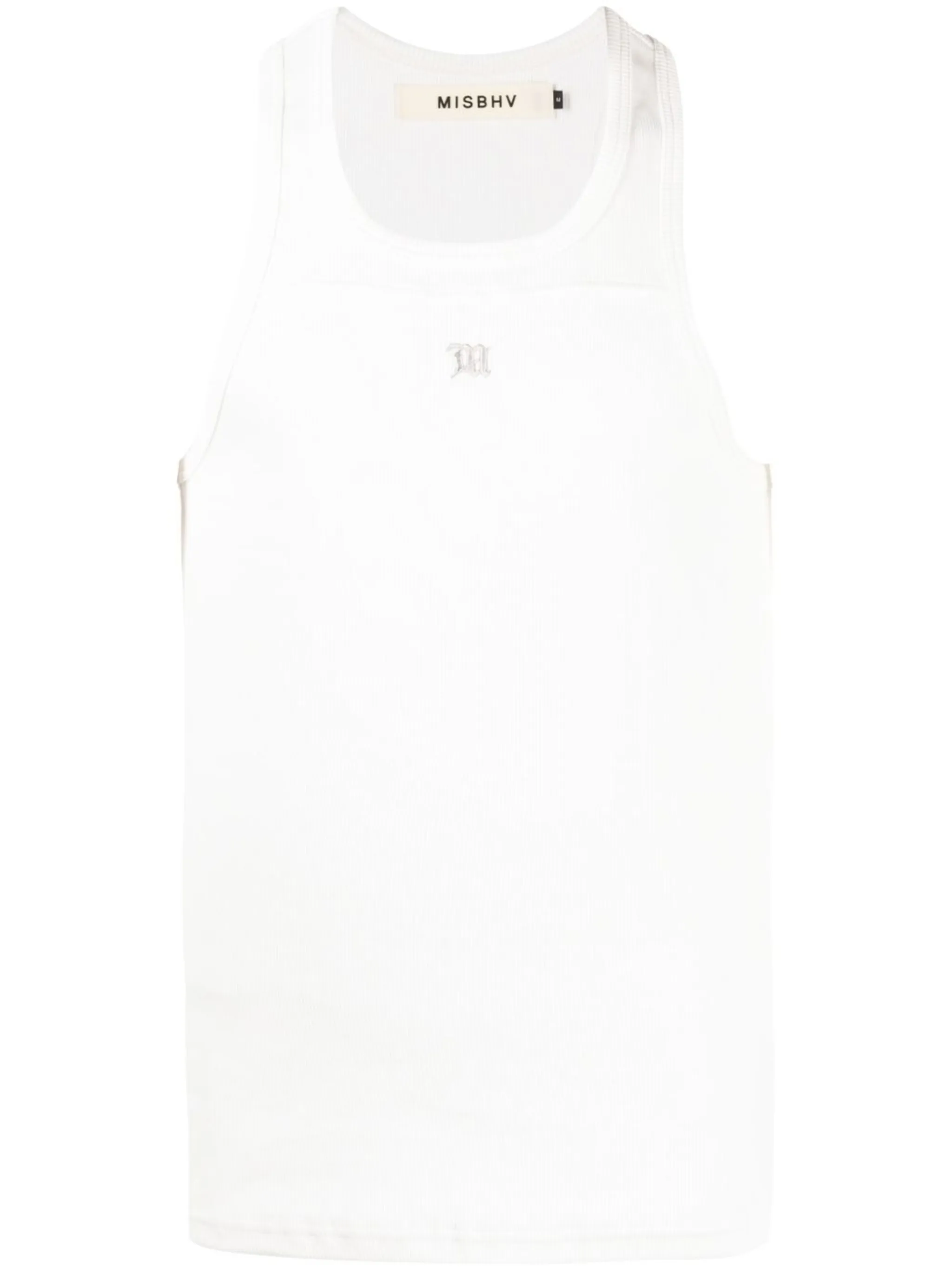 crew-neck racerback tank top - Image 1