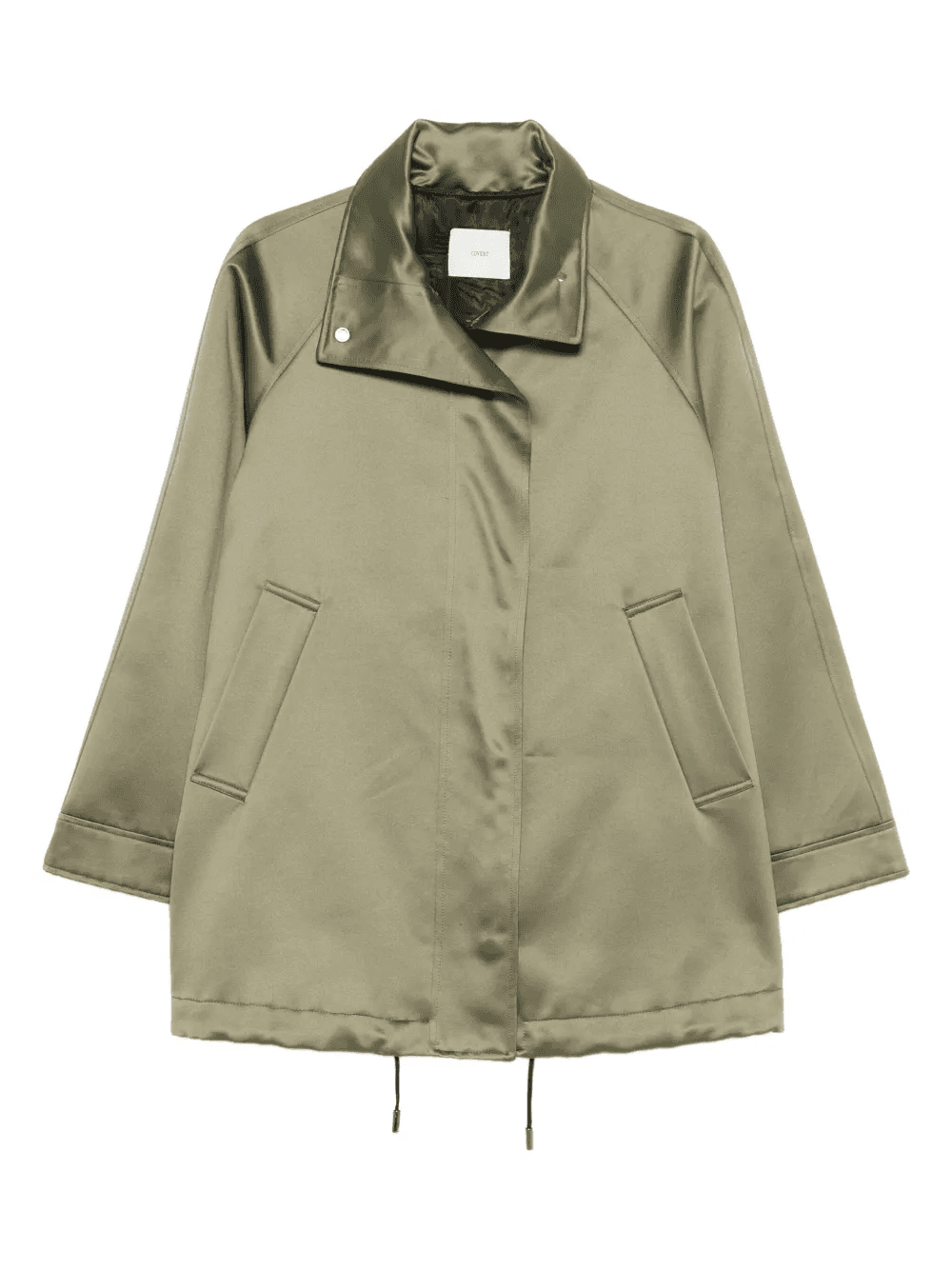 drawstring-hem jacket - Image 1