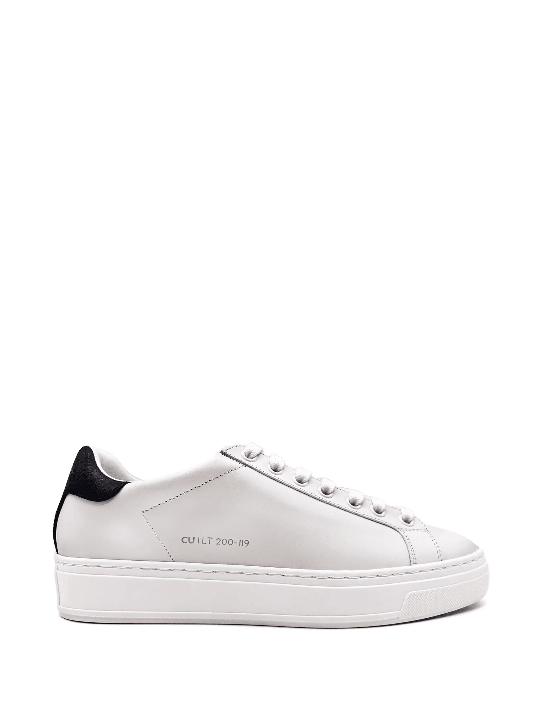 lace-up leather sneakers - Image 1