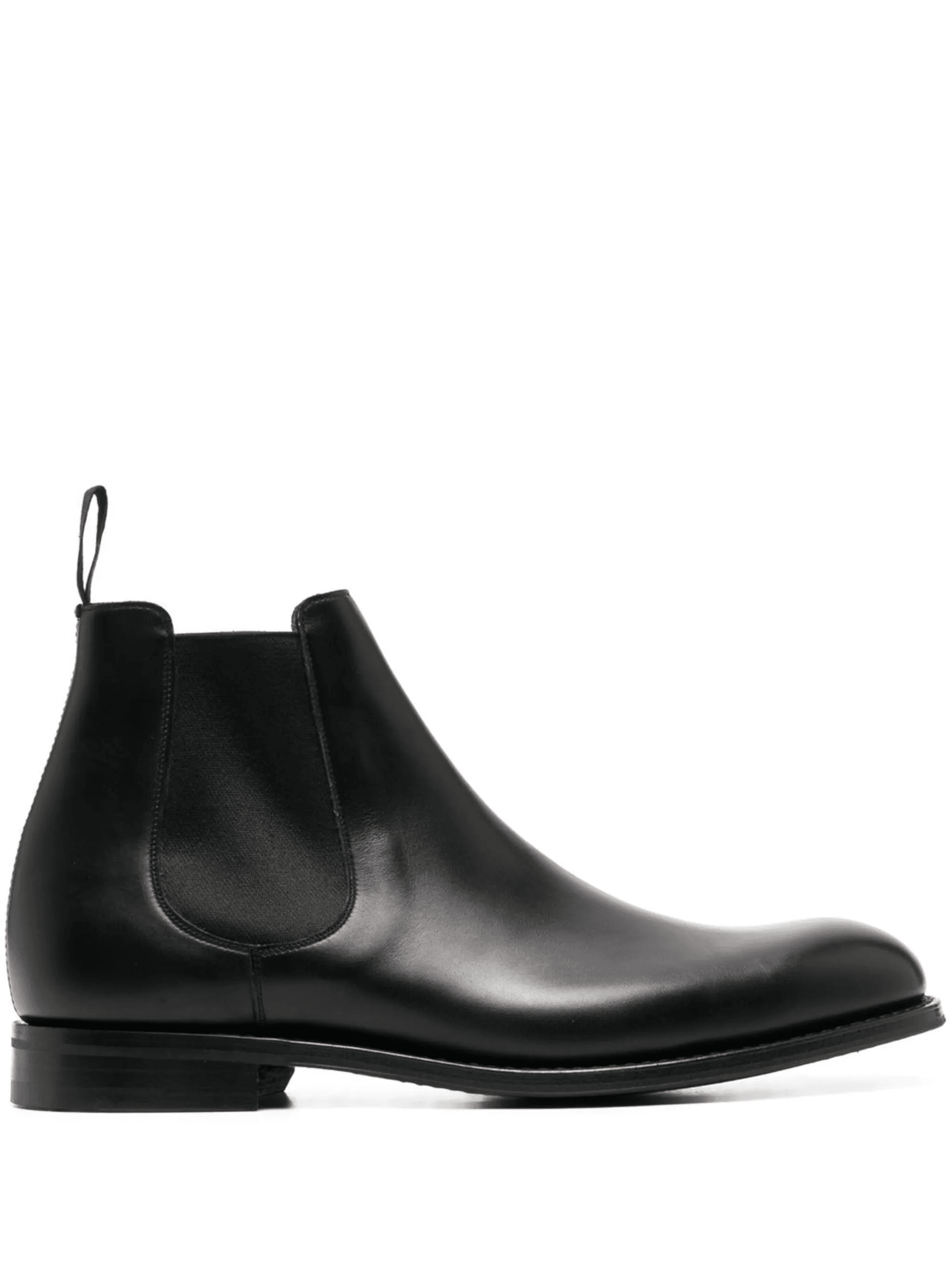 leather ankle-length boots - Image 1