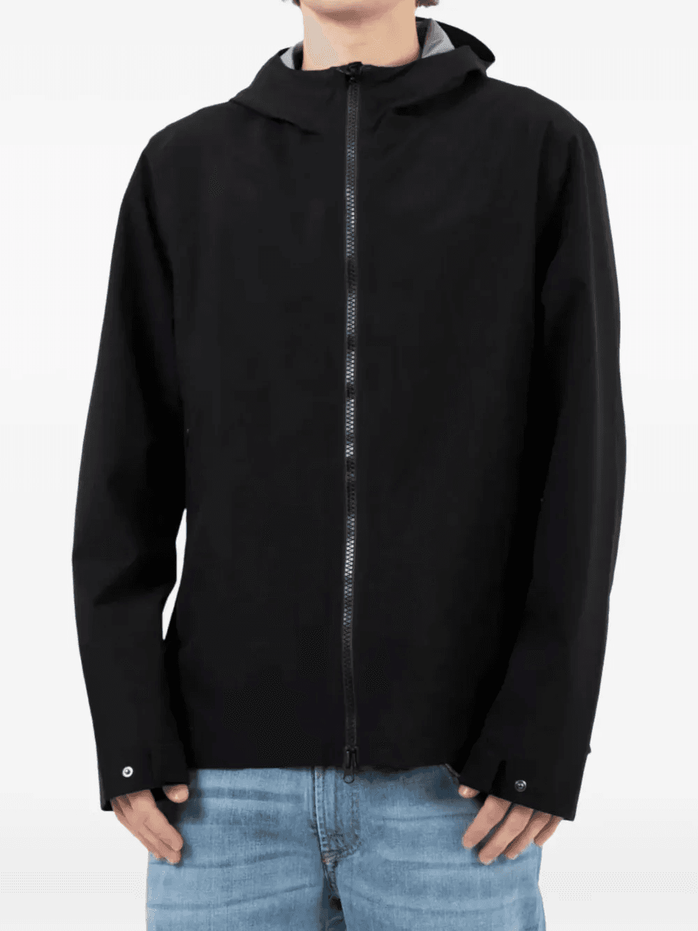 hooded zip-up jacket - Image 1