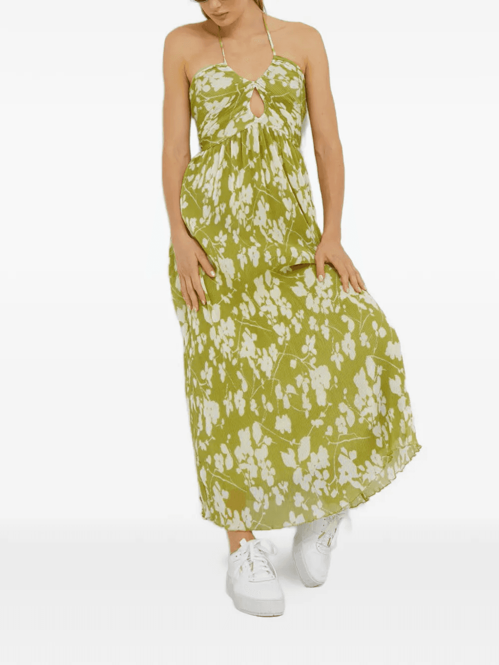 floral-print maxi dress - Image 1