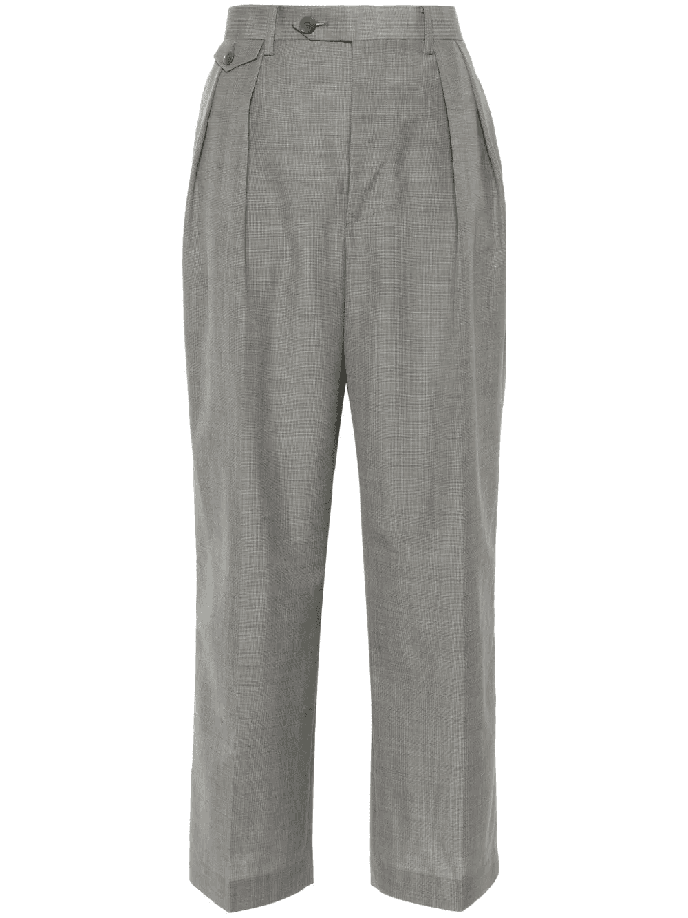 Tropical straight-leg trousers - Image 1