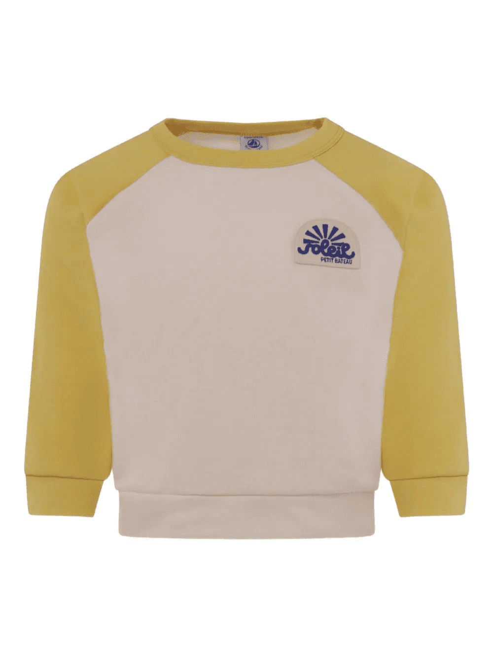 raglan-sleeves logo sweatshirt - Image 1