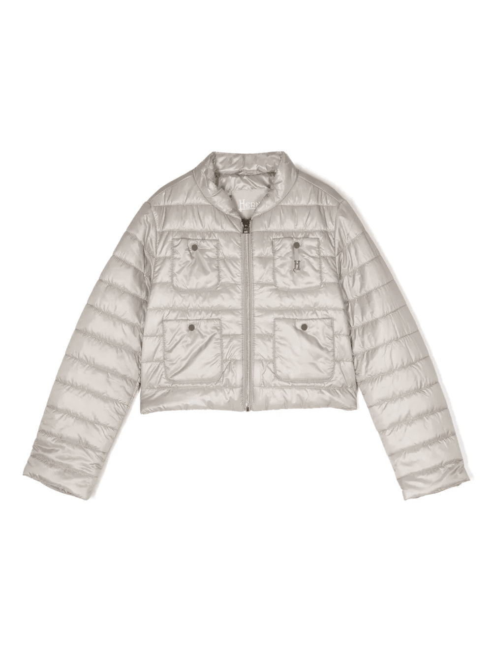 logo-plaque padded jacket - Image 1