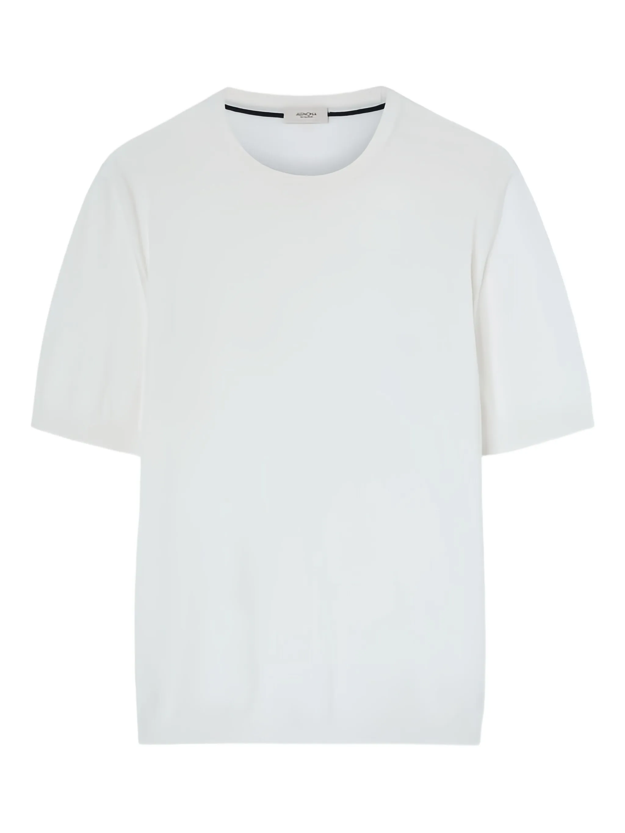 Setico crew-neck short-sleeve knit T-shirt - Image 1