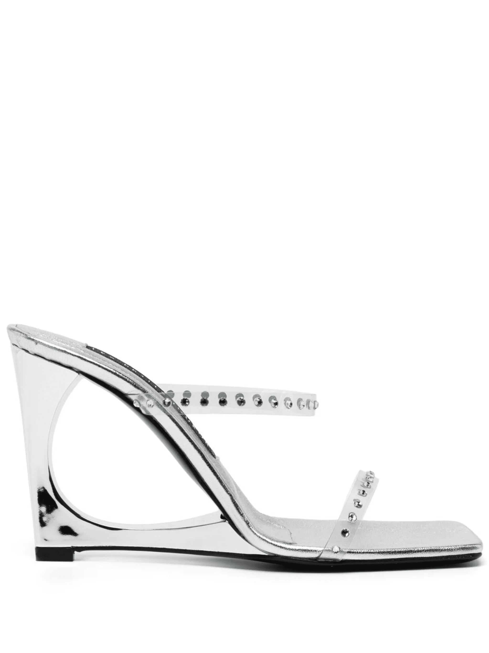 Lucas 110mm crystal-embellished sandals - Image 1