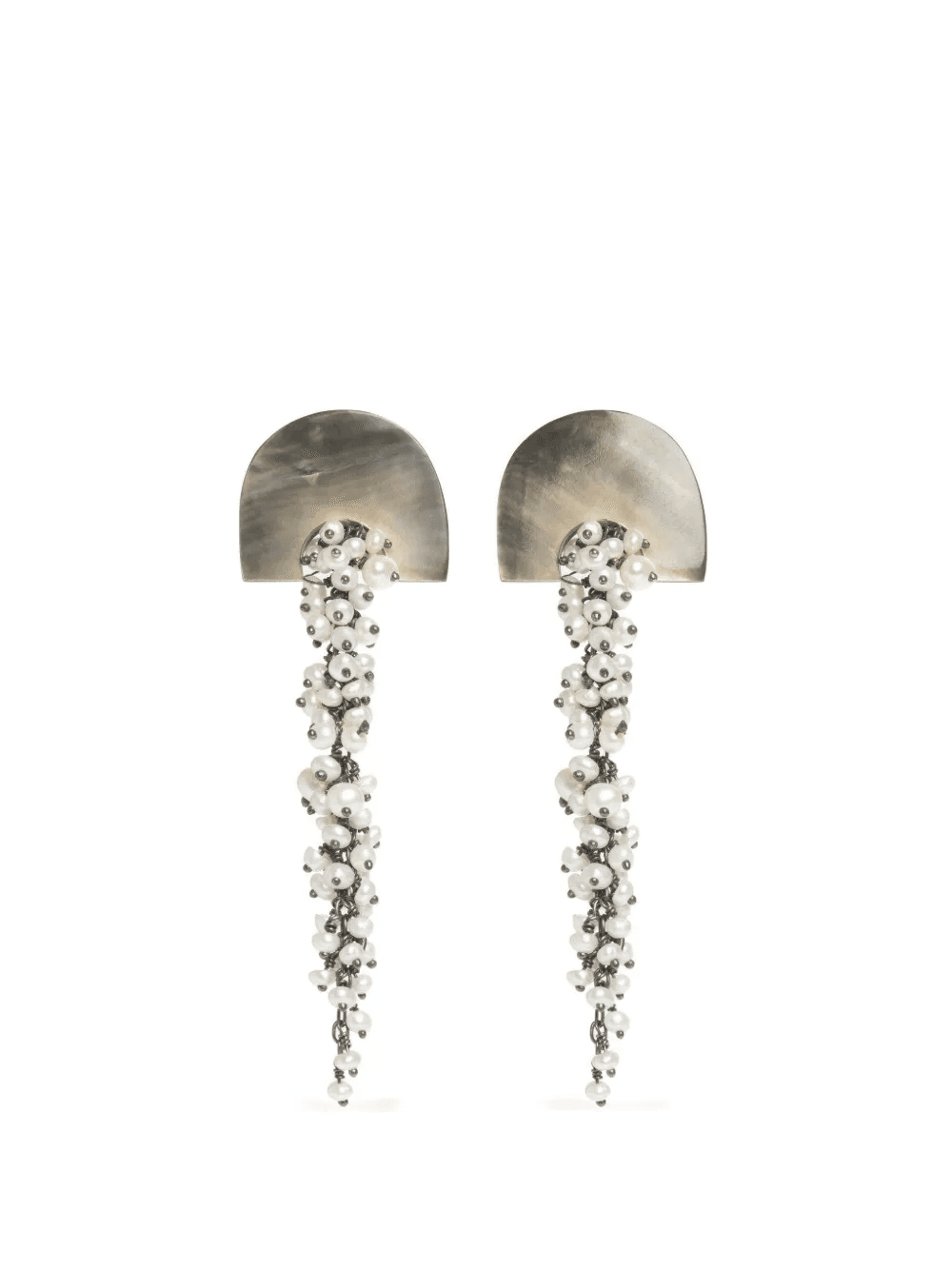 Hakuro drop-design earrings - Image 1