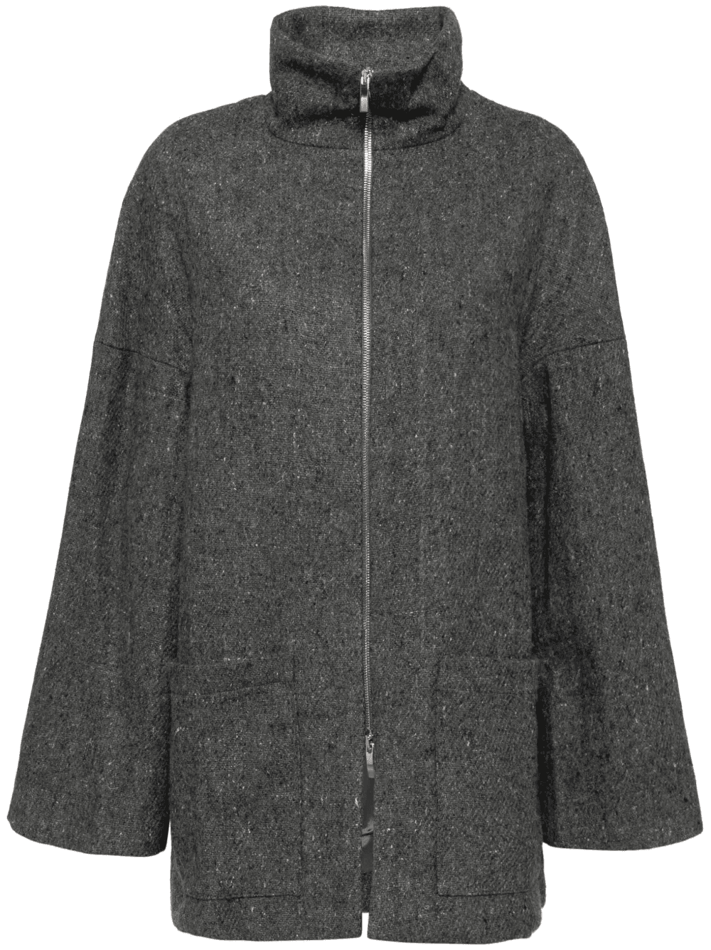 reconstituted military blanket coat - Image 1