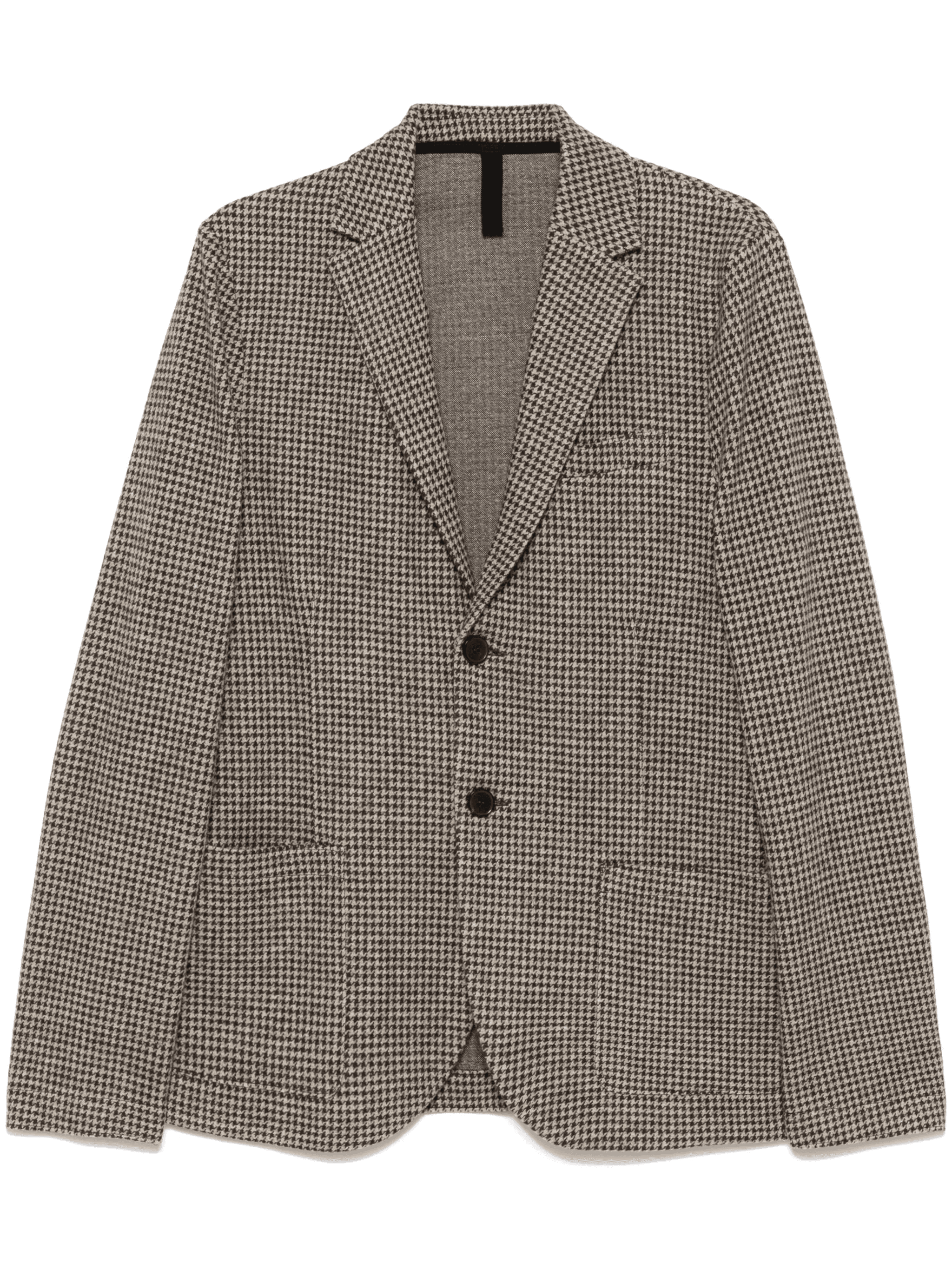 houndstooth-pattern blazer - Image 1