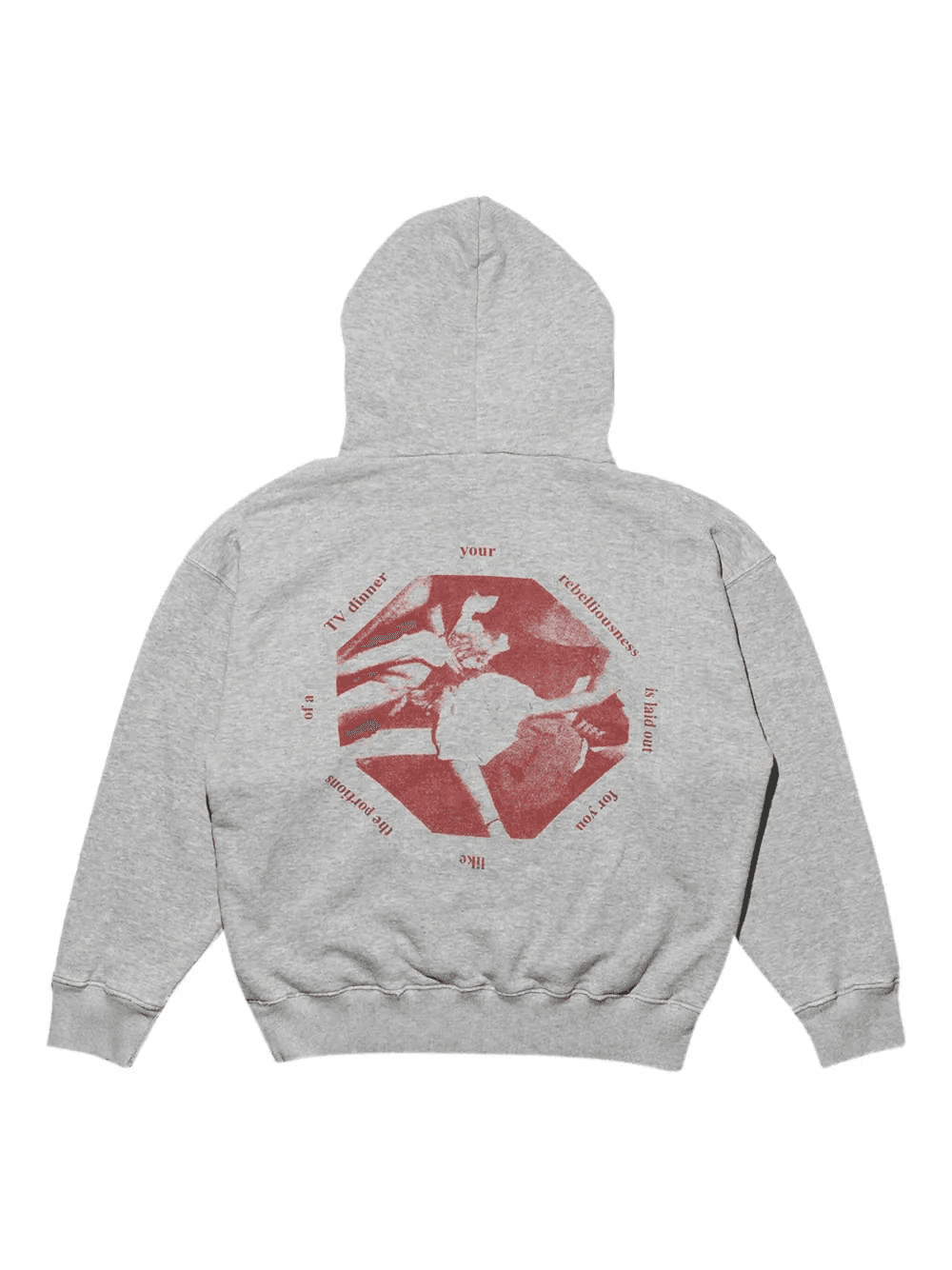 graphic-print hoodie - Image 1