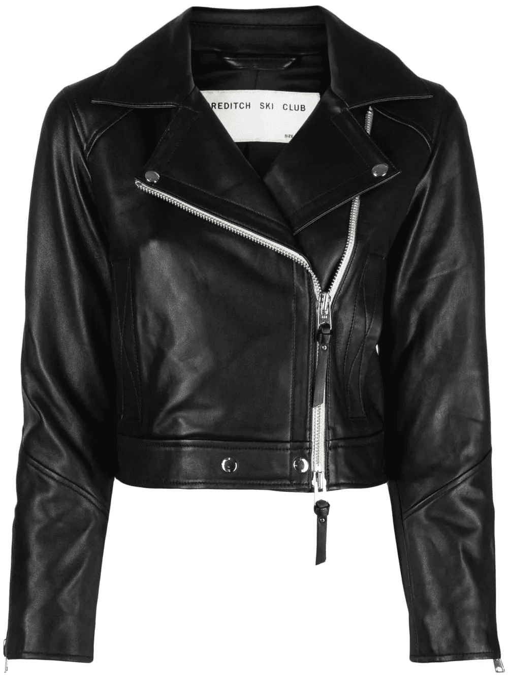 Vyner cropped biker jacket - Image 1