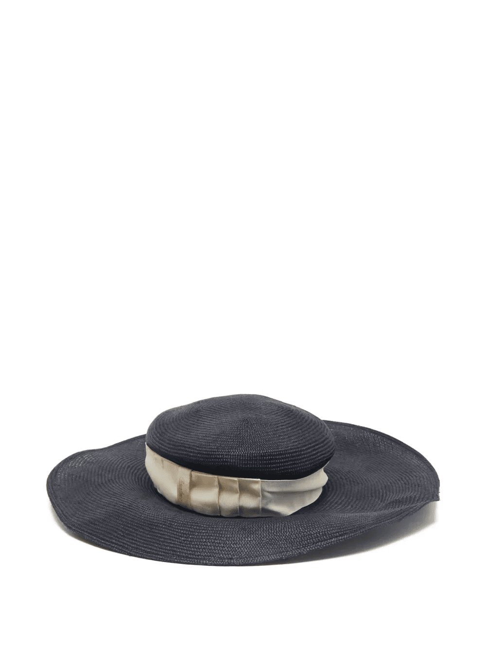 straw wide-brim hat - Image 1