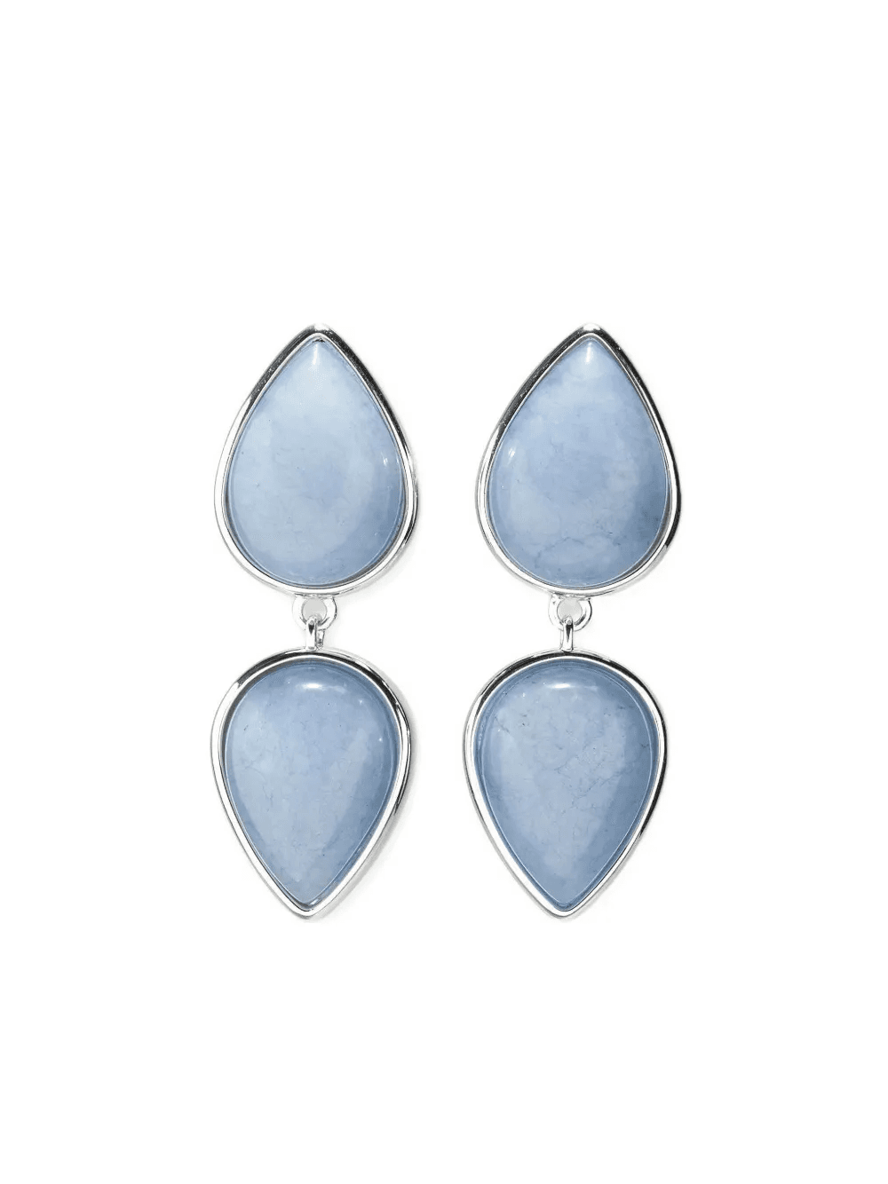 Electra teardrop stone earrings - Image 1