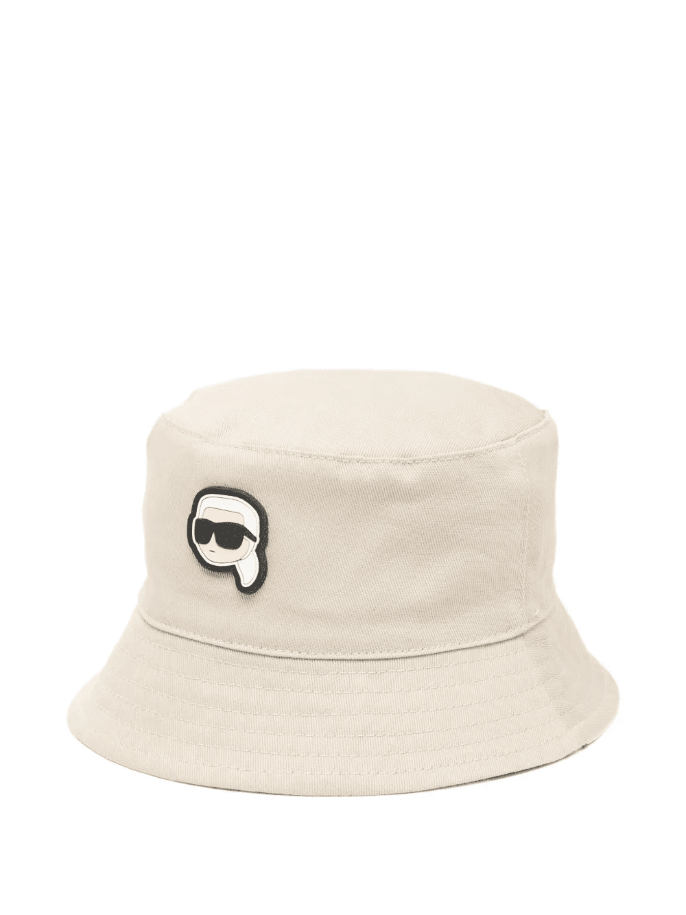 logo-patch reversible bucket hat - Image 1