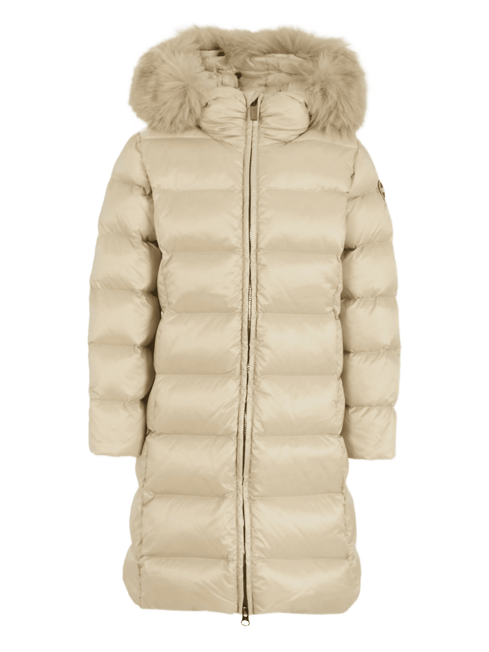 quilted fur-trimmed jacket - Image 1
