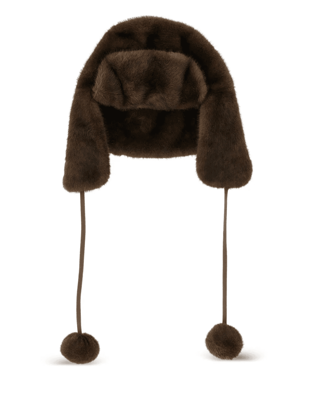faux-fur hat - Image 1