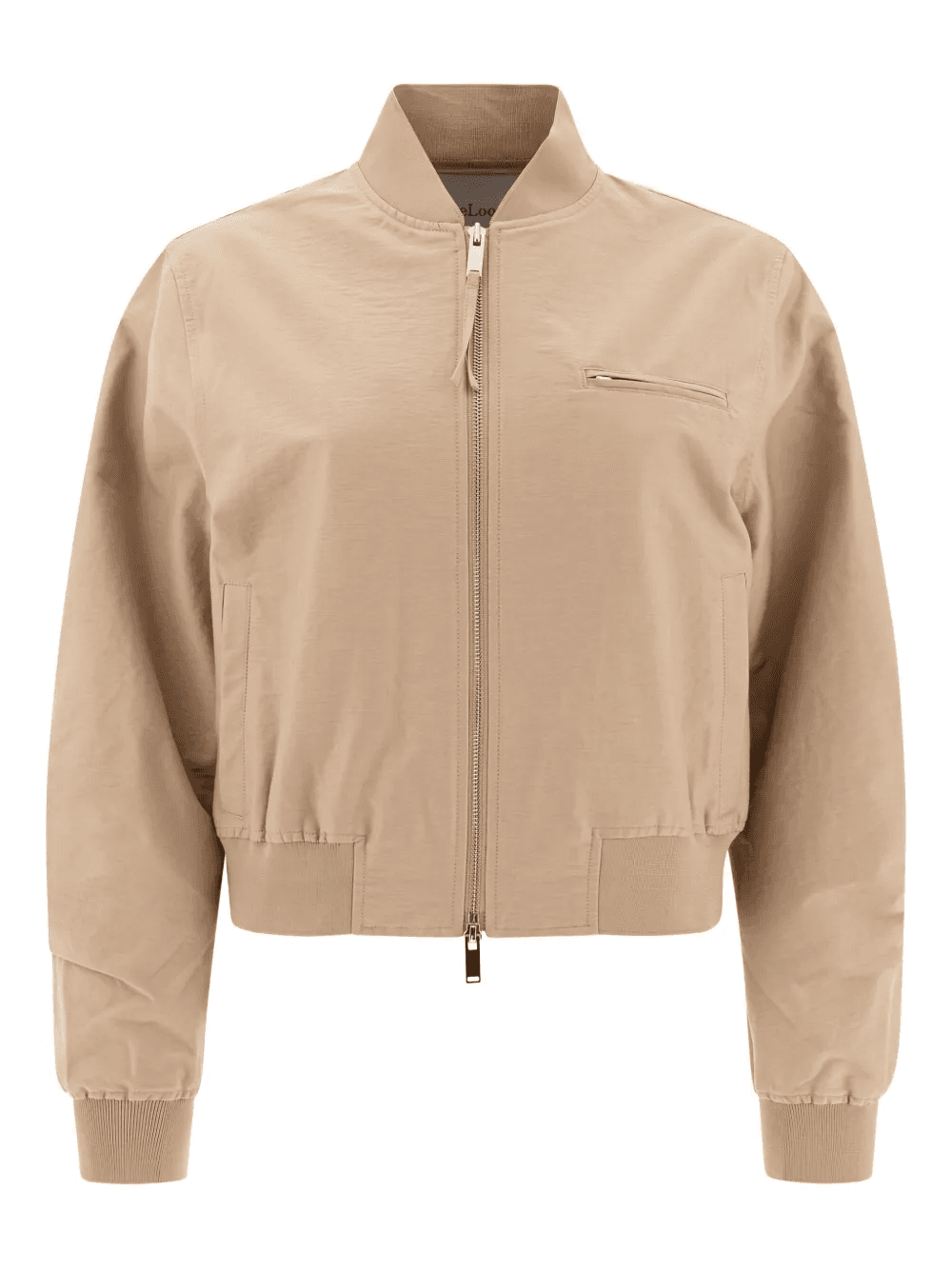 zip-front bomber jacket - Image 1