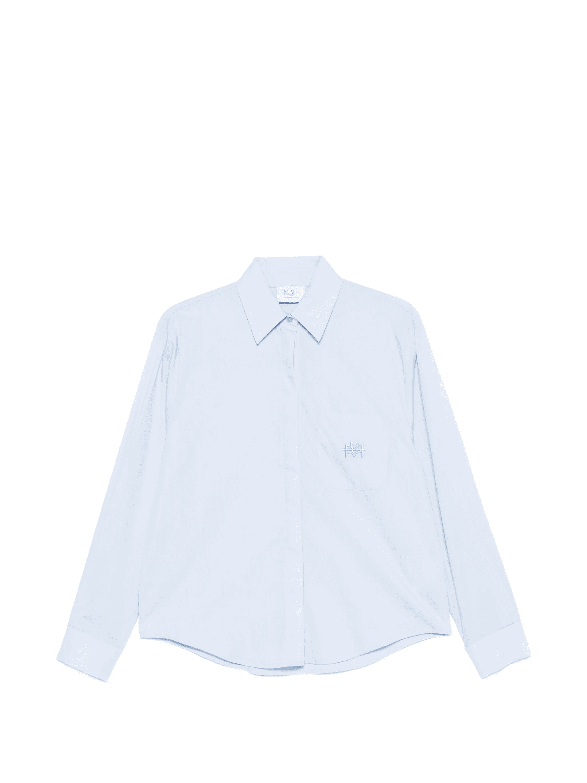 logo-embroidered shirt - Image 1