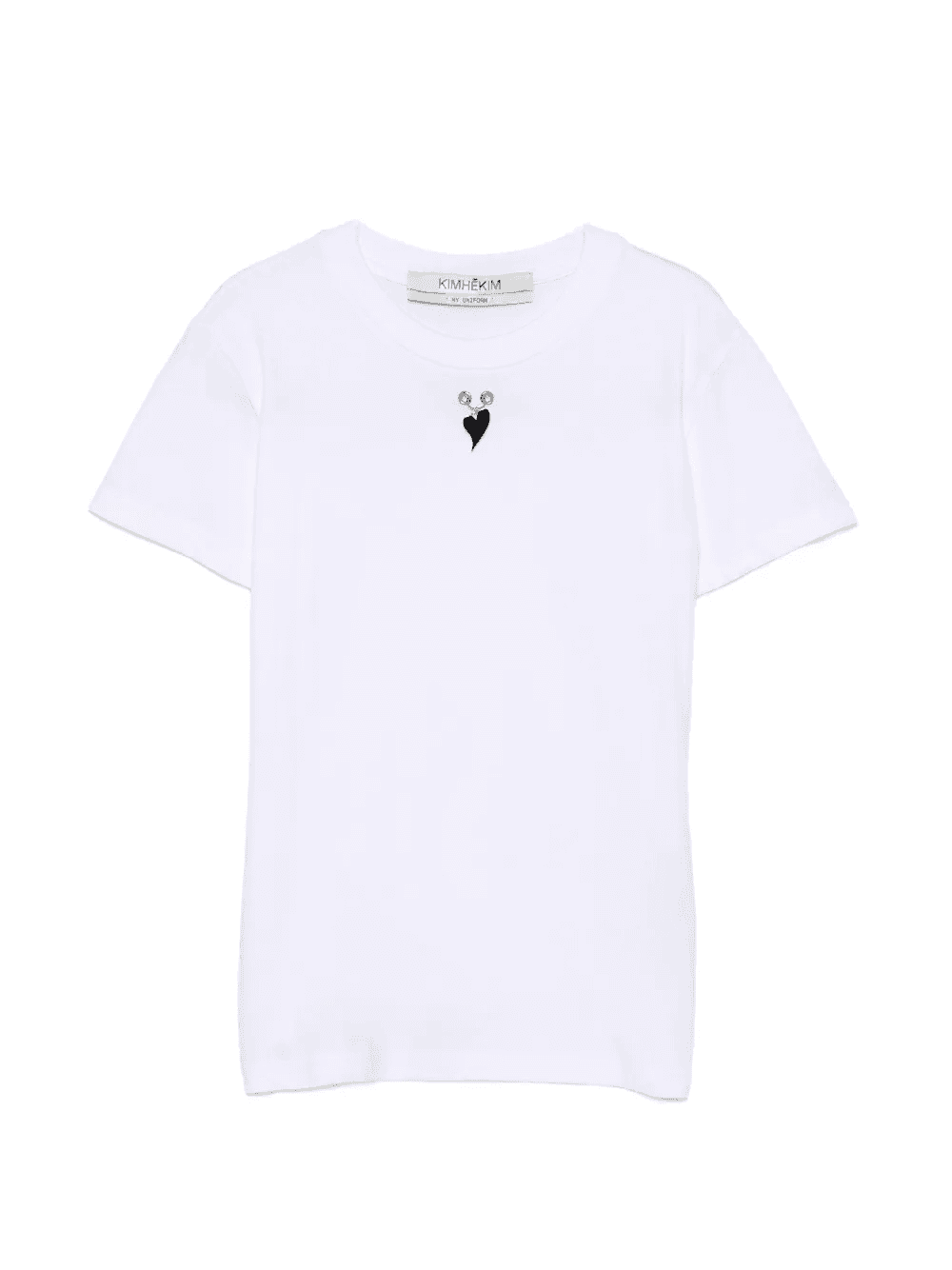 heart-charm T-shirt - Image 1