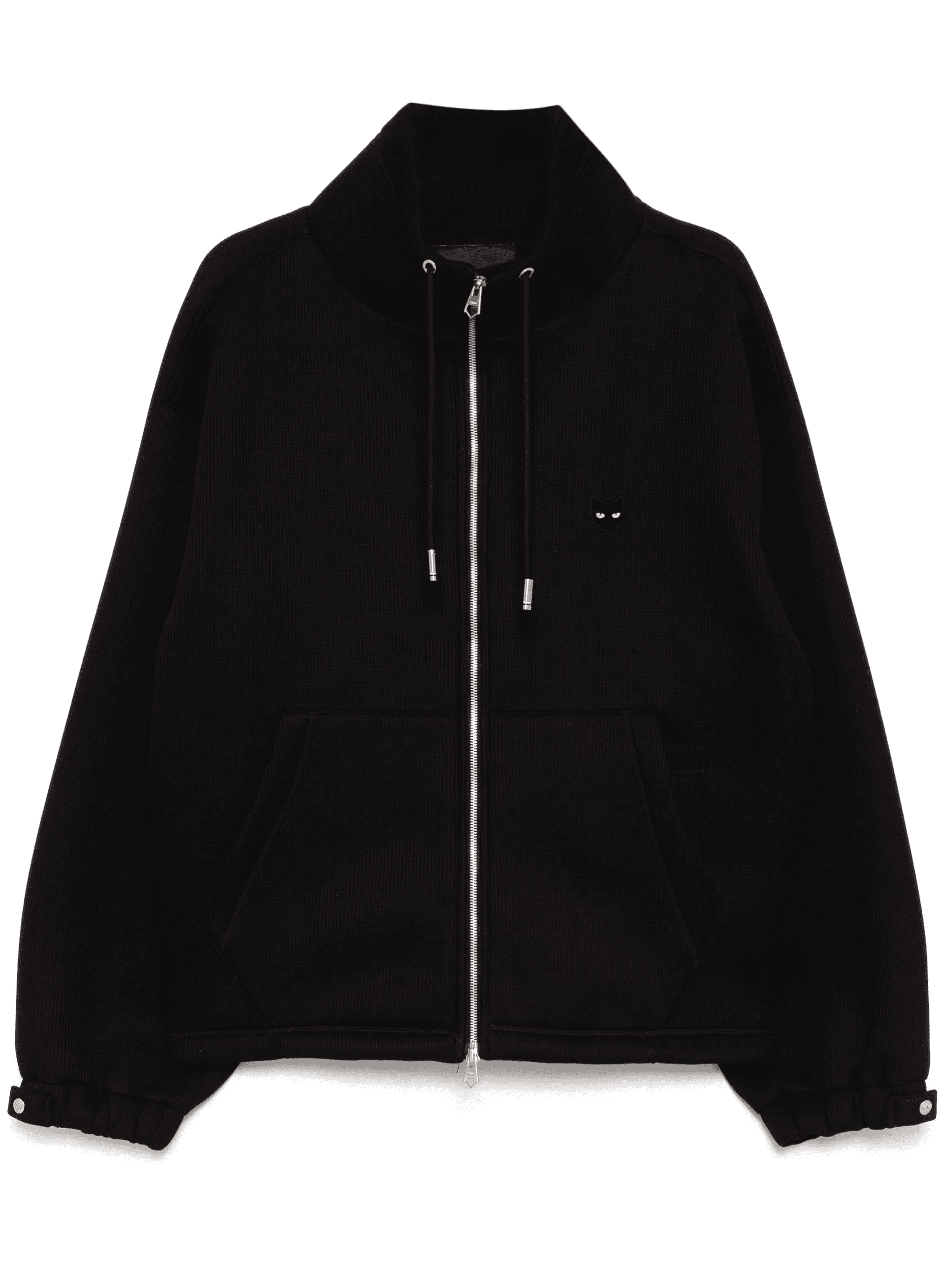 panther waffle zip-up jacket - Image 1
