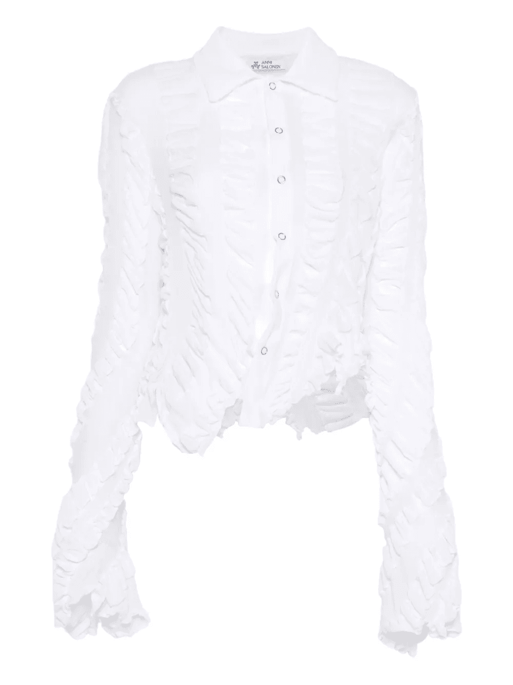 twisted ruffled shirt - Image 1