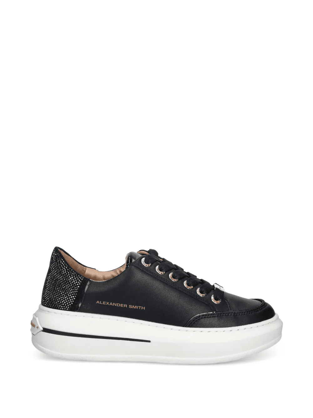 Lancaster appliqué lace-up sneakers - Image 1