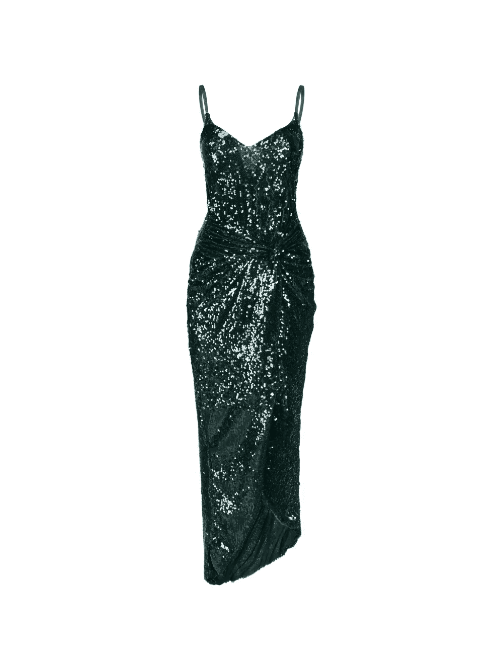 Long Sea sequin-embellished draped dress - Image 1