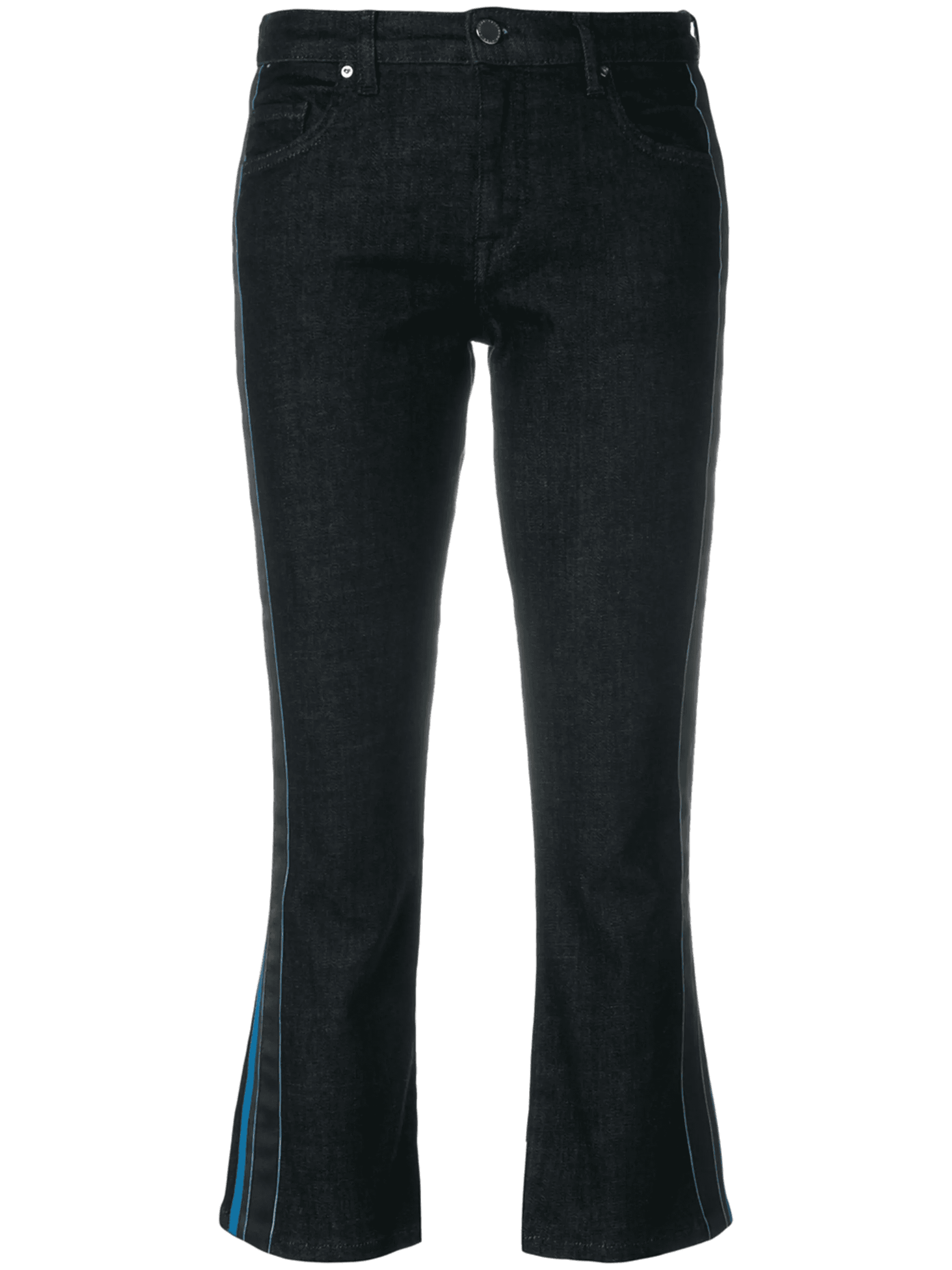 flared cropped jeans - Image 1