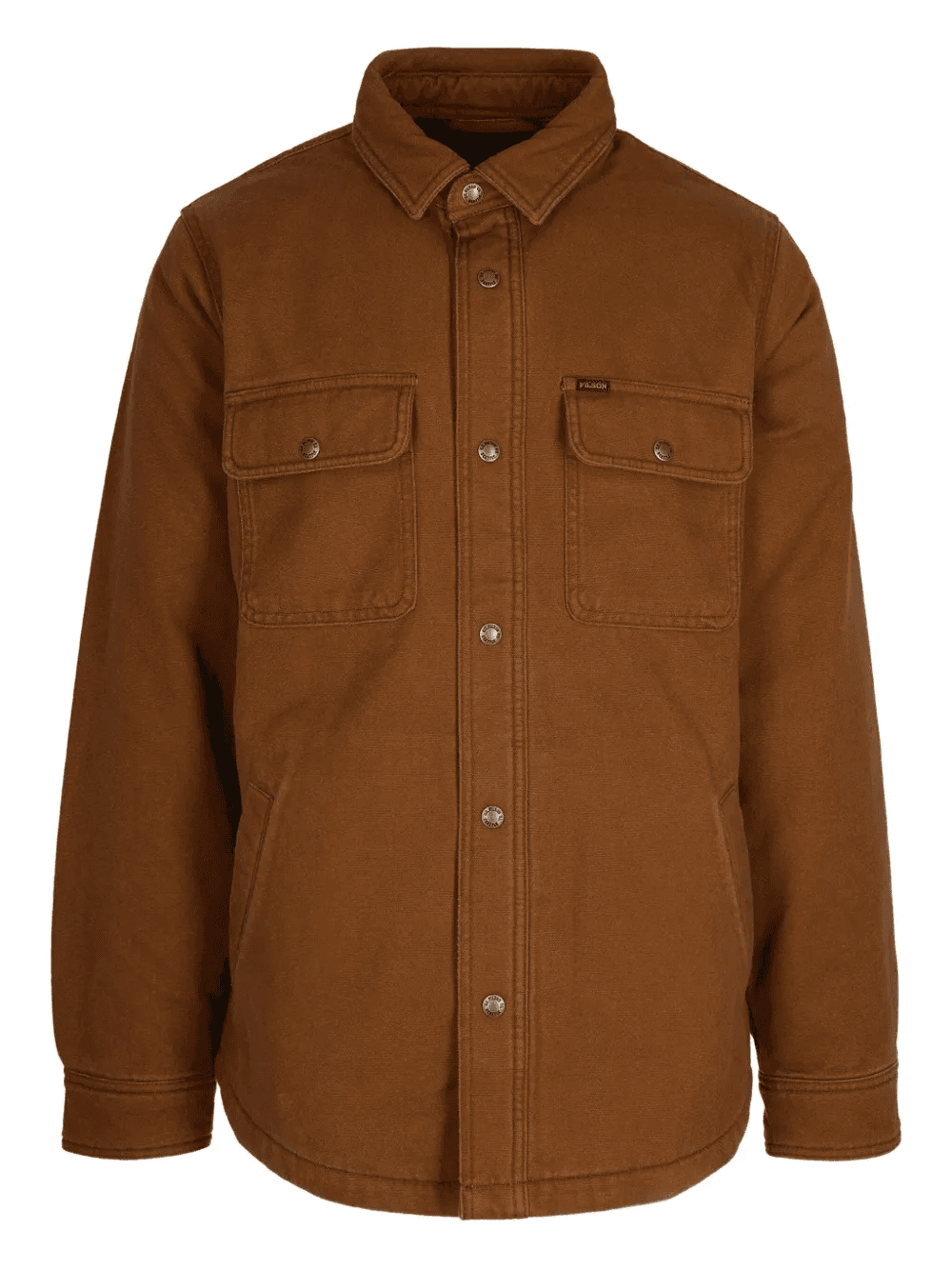double-pocket cotton shirt - Image 1