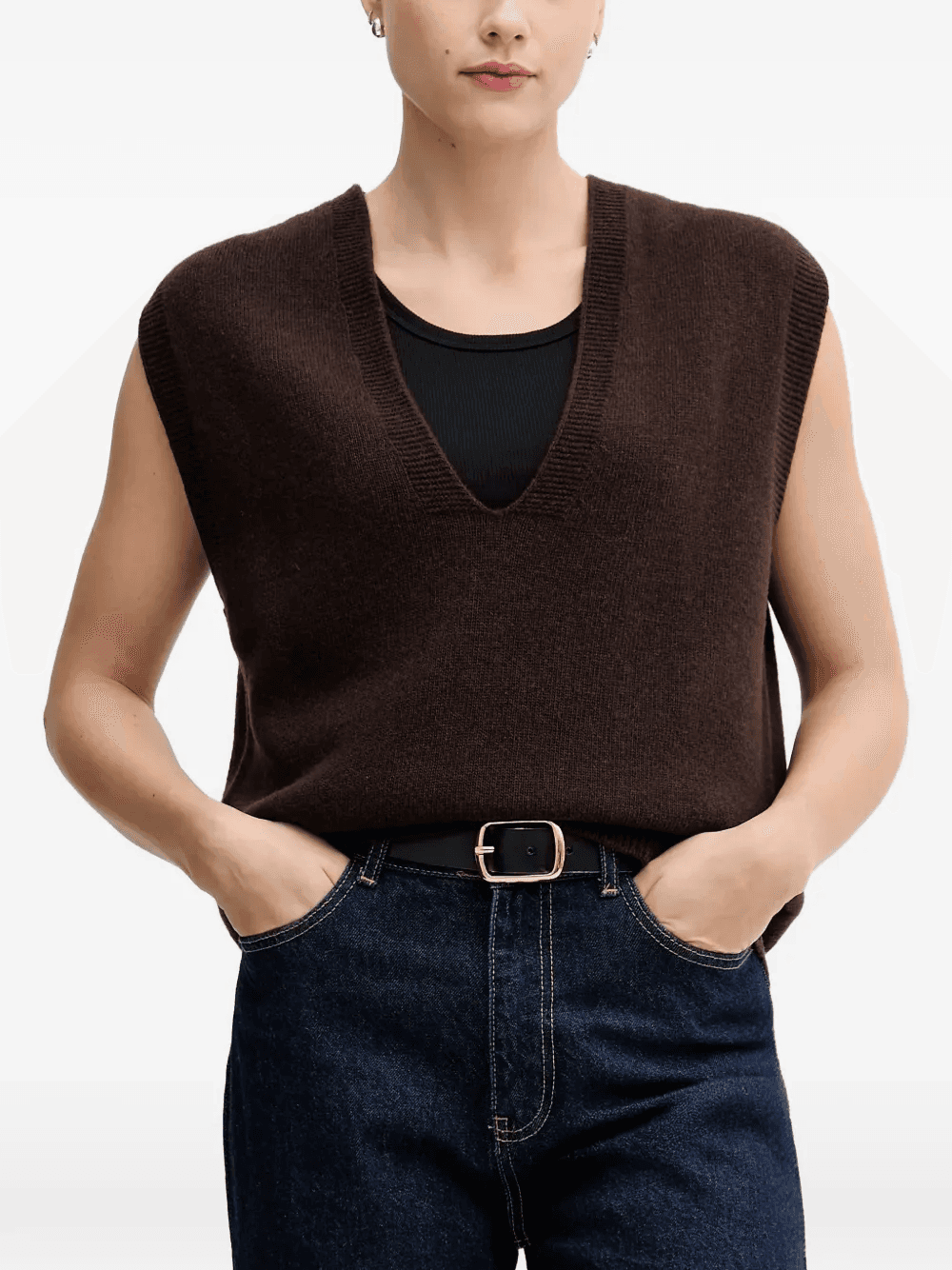 V-neck vest - Image 1