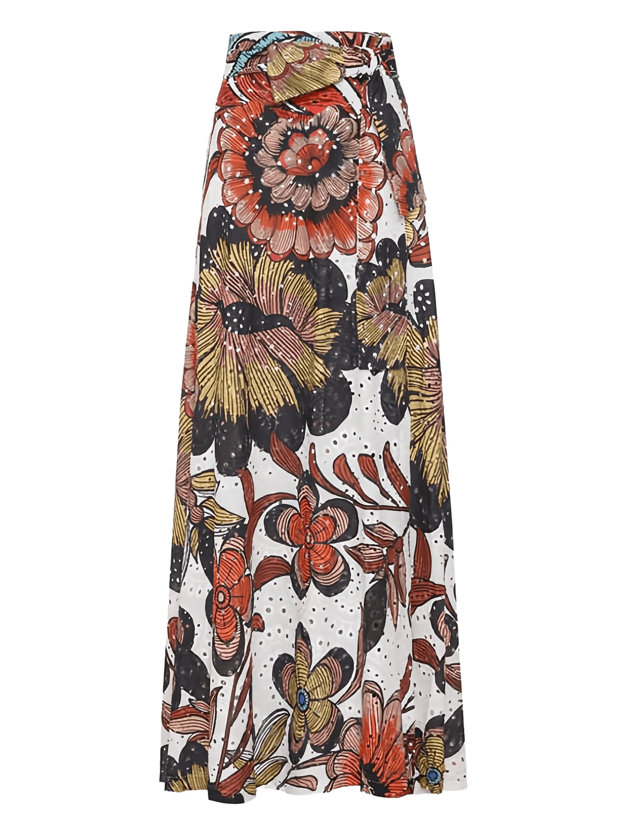 broderie maxi skirt - Image 1