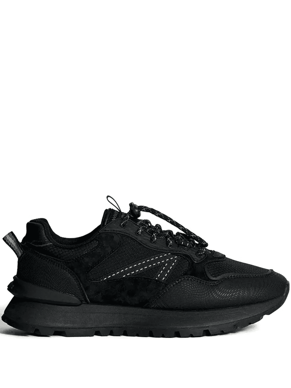City Of Road suede panelled sneakers - Image 1