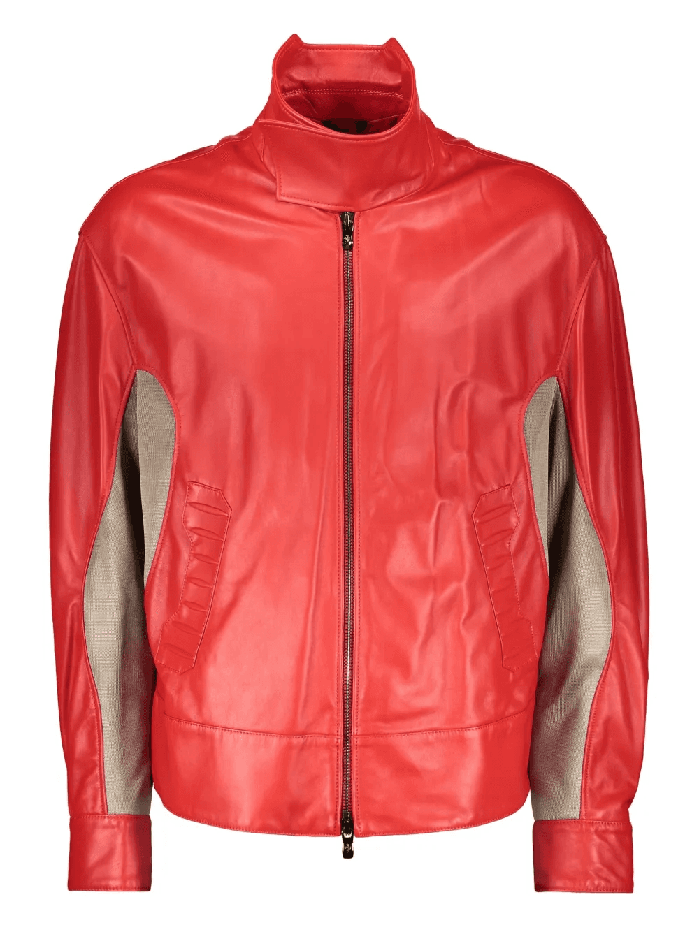 lambskin bomber jacket - Image 1