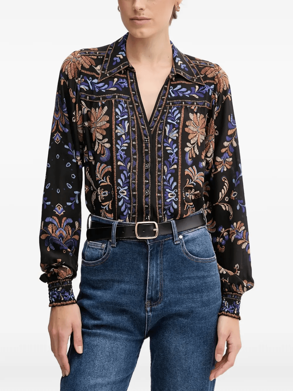 Avalynn floral-print blouse - Image 1