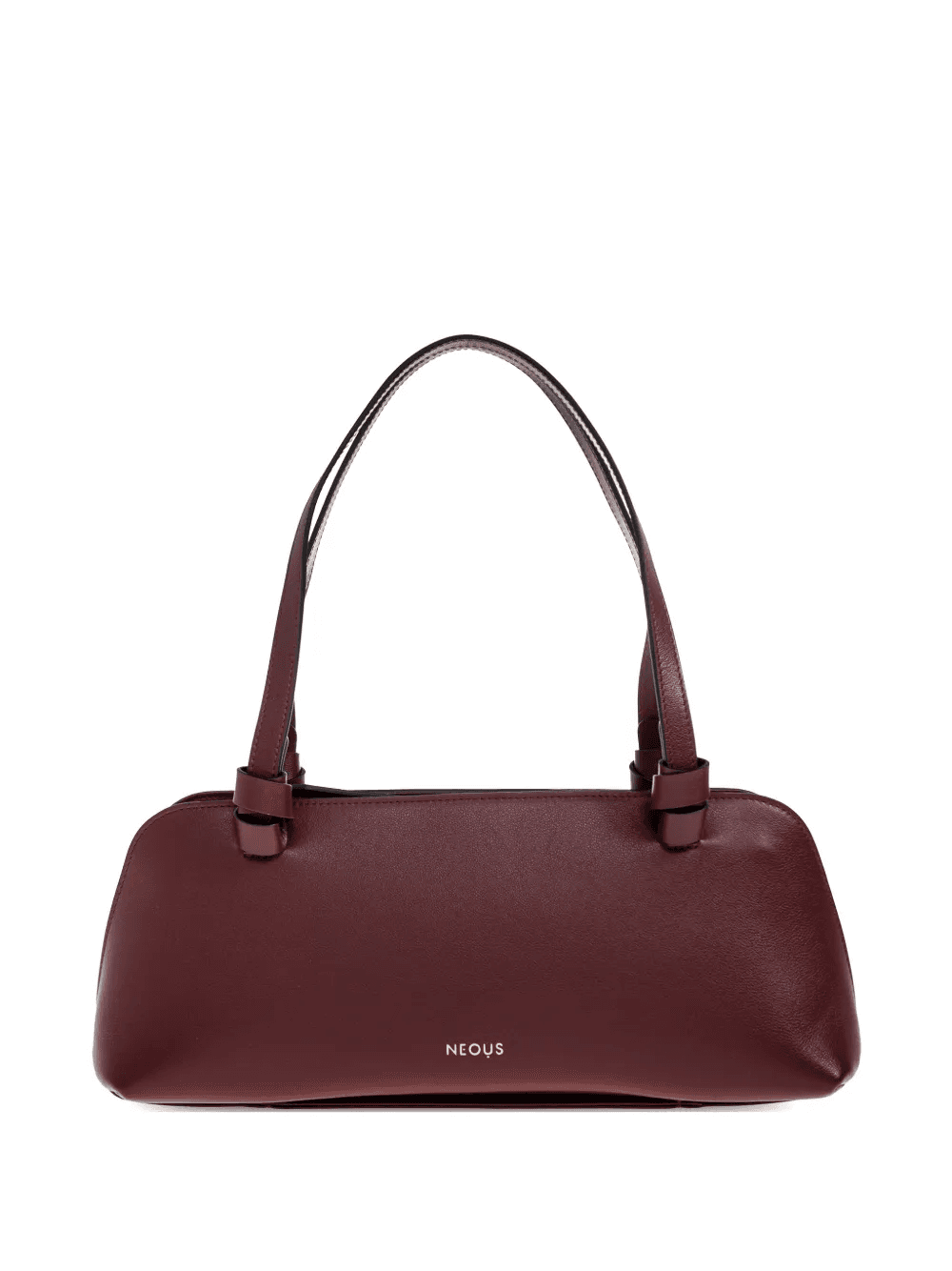 Scorpius knot leather shoulder bag - Image 1