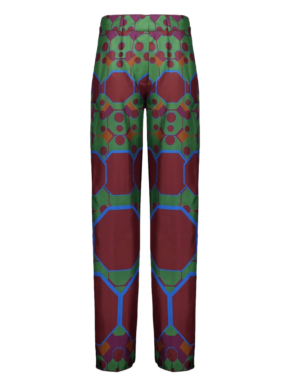 geometric-print trousers - Image 1