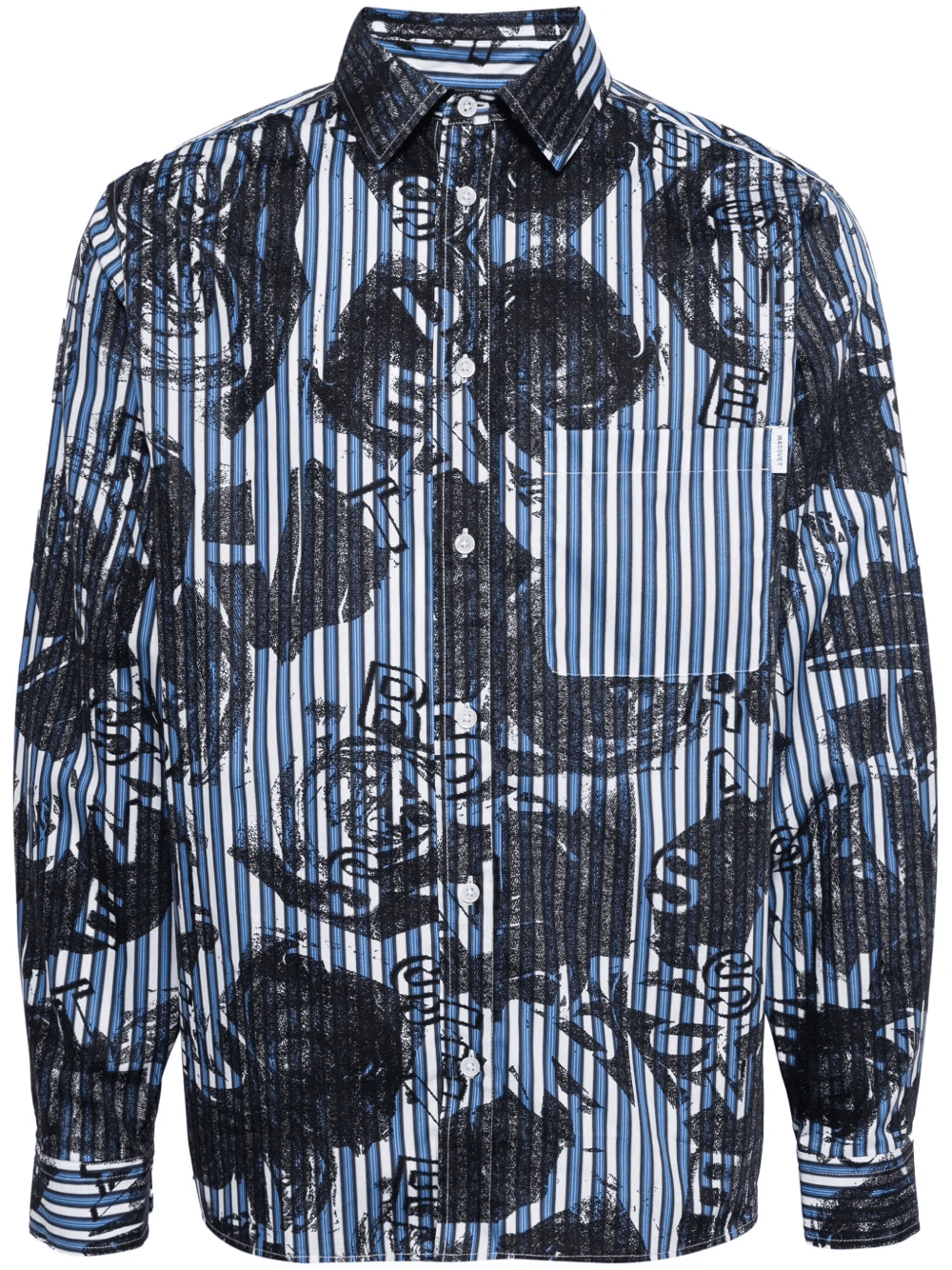 Roses All Over cotton shirt - Image 1