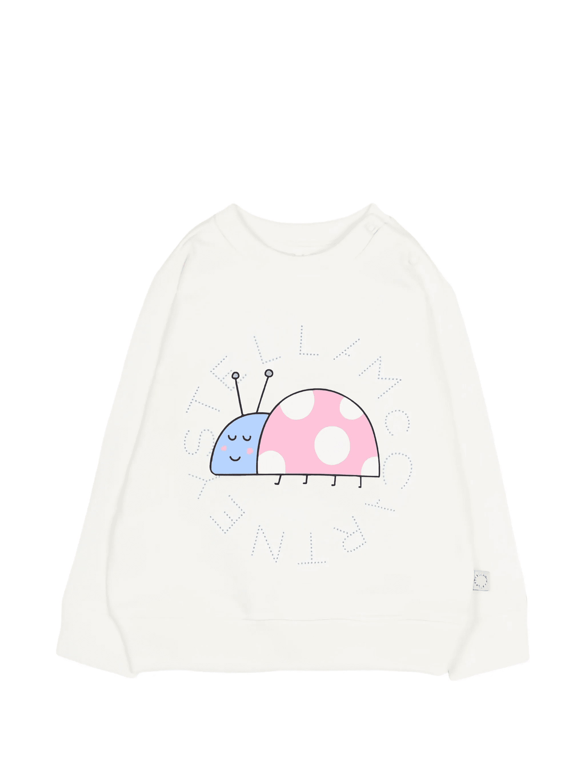 ladybug graphic sweatshirt - Image 1