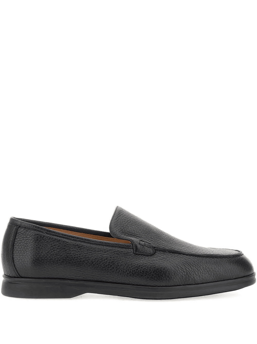 Lorenzo Plain leather loafers - Image 1